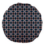 DF Alhambrine Cetta Large 18  Premium Flano Round Cushions Front