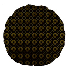 Df Festus Regence Large 18  Premium Flano Round Cushions by deformigo