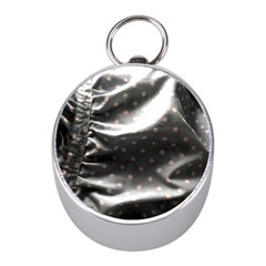 Polka Dots 1 2 Mini Silver Compasses by bestdesignintheworld