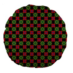 Df Heartflow Large 18  Premium Flano Round Cushions by deformigo