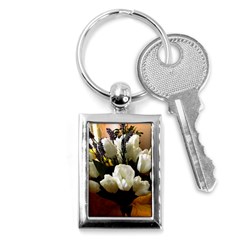 Tulips 1 3 Key Chain (rectangle) by bestdesignintheworld