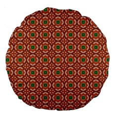Olivia Quinn Large 18  Premium Round Cushions by deformigo