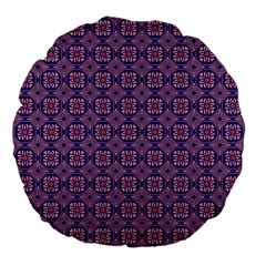 Df Alternia Large 18  Premium Flano Round Cushions by deformigo