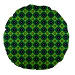 DF Pintonido Large 18  Premium Flano Round Cushions Back
