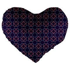 Tobermory Large 19  Premium Flano Heart Shape Cushions by deformigo