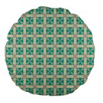 Adicora Large 18  Premium Flano Round Cushions Back