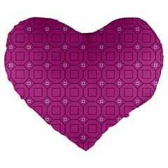 Paomia Large 19  Premium Heart Shape Cushions by deformigo