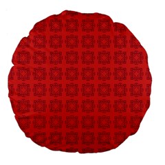 Flander Large 18  Premium Flano Round Cushions by deformigo