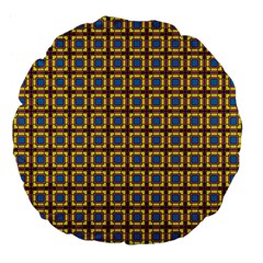 Montezuma Large 18  Premium Flano Round Cushions by deformigo