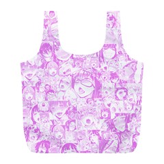 Pink Hentai  Full Print Recycle Bag (l) by thethiiird