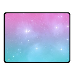 Pastel Goth Galaxy  Fleece Blanket (small) by thethiiird