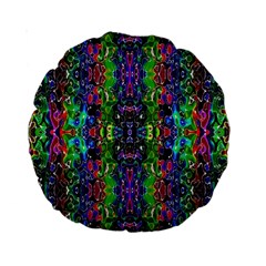 Abstract-r-8 Standard 15  Premium Round Cushions by ArtworkByPatrick