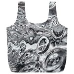 Pebbels in the Pond Full Print Recycle Bag (XXXL) Back