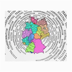 Digitization Transformation Germany Small Glasses Cloth (2 Sides) by Vaneshart