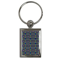 Abstract-s-1 Key Chain (rectangle) by ArtworkByPatrick