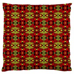 Rby-c-5-3 Large Flano Cushion Case (one Side) by ArtworkByPatrick