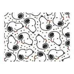 Dog Pattern Double Sided Flano Blanket (mini)  by Wegoenart