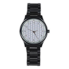 Digital Stars Stainless Steel Round Watch by Sparkle