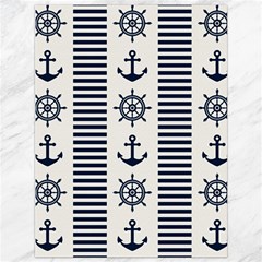 Nautical Seamless Pattern Vector Illustration Canvas 36  X 48  by Wegoenart
