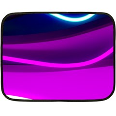 Neon Wonder  Fleece Blanket (mini) by essentialimage