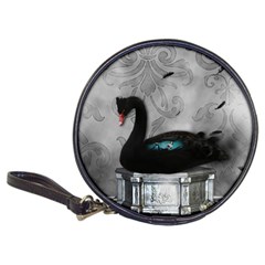 Wonderful Black Swan With Dark Mermaid Classic 20-cd Wallets by FantasyWorld7
