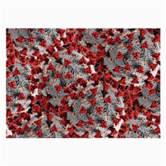 Covid 19 Large Glasses Cloth (2 Sides) by FabricRocks