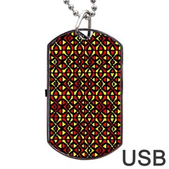 Rby-187 Dog Tag Usb Flash (two Sides) by ArtworkByPatrick