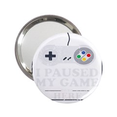 Ipaused2 2 25  Handbag Mirrors by ChezDeesTees