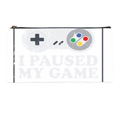 Ipaused2 Pencil Case by ChezDeesTees