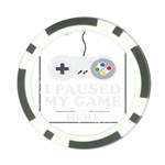Ipaused2 Poker Chip Card Guard (10 pack) Back