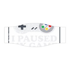Ipaused2 Stretchable Headband by ChezDeesTees