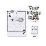 I Had to Pause My Game to Be Here Playing Cards 54 Designs (Mini) Front - ClubJ
