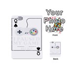 I Had to Pause My Game to Be Here Playing Cards 54 Designs (Mini) Front - SpadeQ
