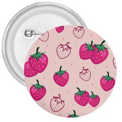 Seamless-strawberry-fruit-pattern-background 3  Buttons by Vaneshart