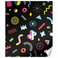 Memphis Design Seamless Pattern Canvas 20  X 24  by BangZart