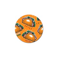 Seamless Pattern With Taco Golf Ball Marker (10 Pack) by BangZart