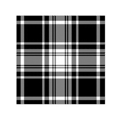 Pixel Background Design Modern Seamless Pattern Plaid Square Texture Fabric Tartan Scottish Textile Small Satin Scarf (square) by BangZart