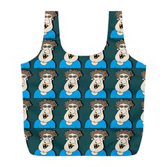 Village Dude - Hillbilly And Redneck - Trailer Park Boys Full Print Recycle Bag (l) by DinzDas