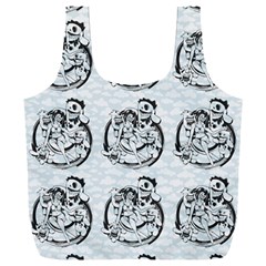 Monster Party - Hot Sexy Monster Demon With Ugly Little Monsters Full Print Recycle Bag (xxxl) by DinzDas