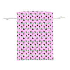 Headphones Girl Pink Lightweight Drawstring Pouch (s) by snowwhitegirl