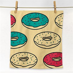 Donuts Face Towel by Sobalvarro