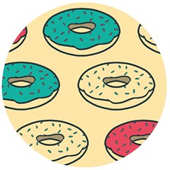 Donuts Wooden Bottle Opener (round) by Sobalvarro