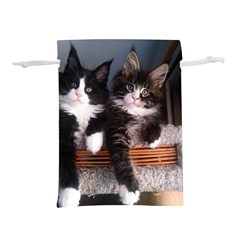 Cats Brothers Lightweight Drawstring Pouch (s) by Sparkle