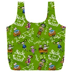 Seamless Pattern With Kids Full Print Recycle Bag (xxxl) by Amaryn4rt