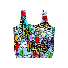 Graffiti Characters Seamless Pattern Full Print Recycle Bag (s) by Amaryn4rt