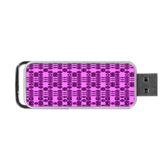 Digital Violet Portable Usb Flash (two Sides) by Sparkle
