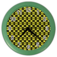 Shiny Knot Color Wall Clock by Sparkle