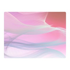 Pink Fractal Double Sided Flano Blanket (mini)  by Sparkle