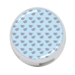 Zodiac Bat Pink Blue 4-port Usb Hub (two Sides) by snowwhitegirl