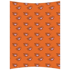 Zodiac Bat Pink Orange Back Support Cushion by snowwhitegirl
